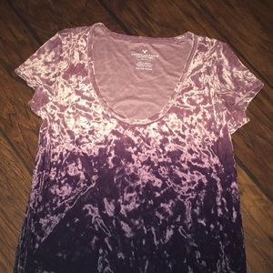 V-neck tee shirt